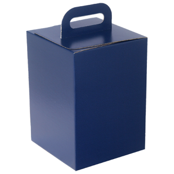 Emballage carton glacé - Bleu