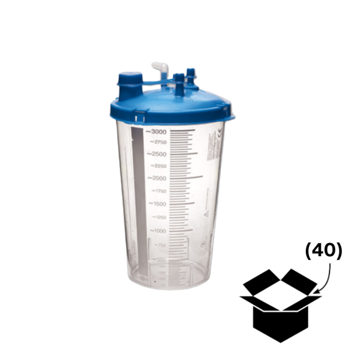 Bouteille aspiration 3 litres jetable