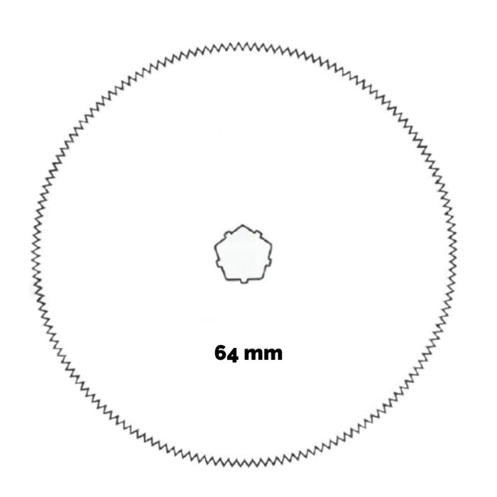 Lame de scie diamètre 64 mm